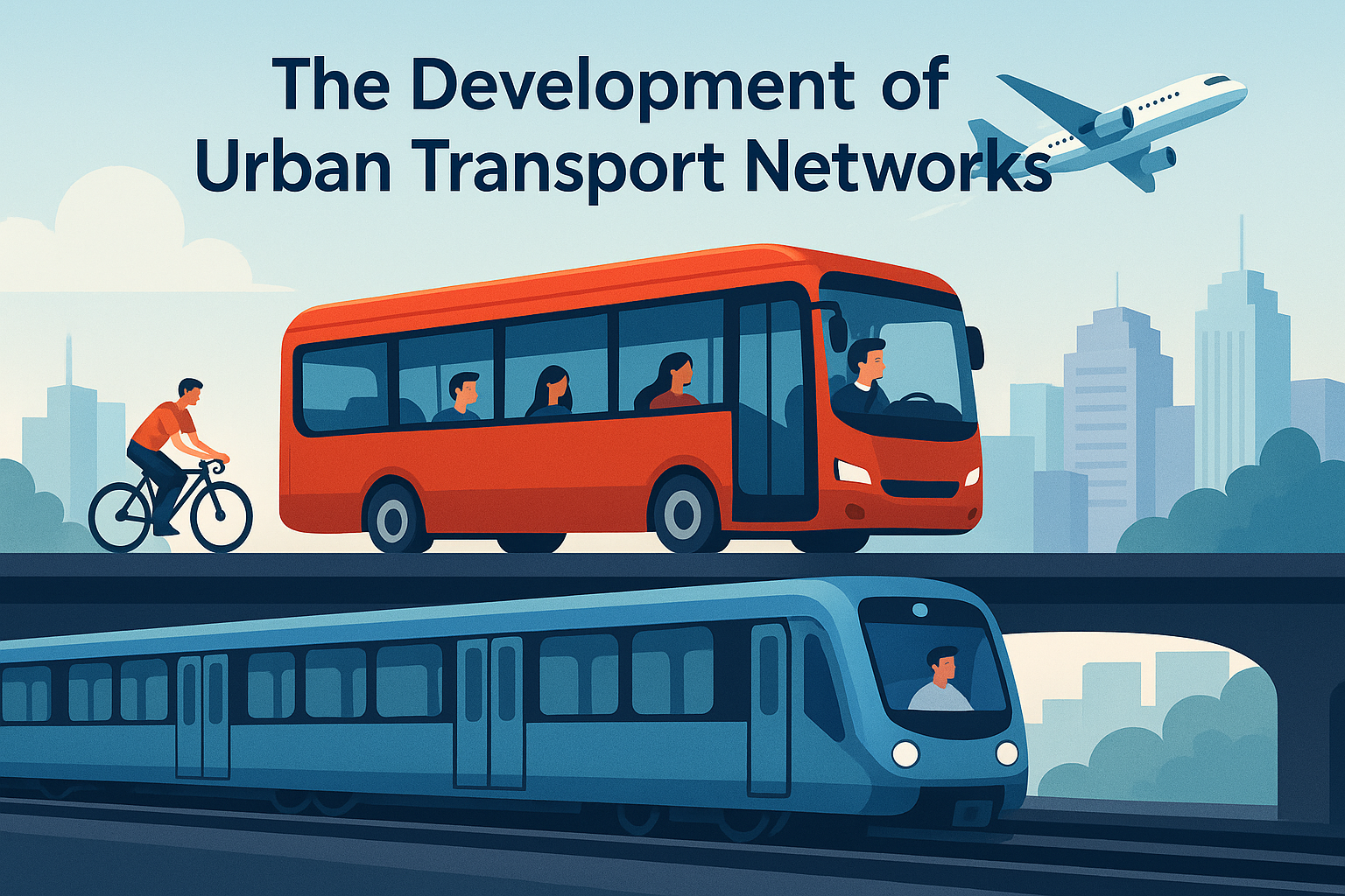 The Development of Urban Transport Networks