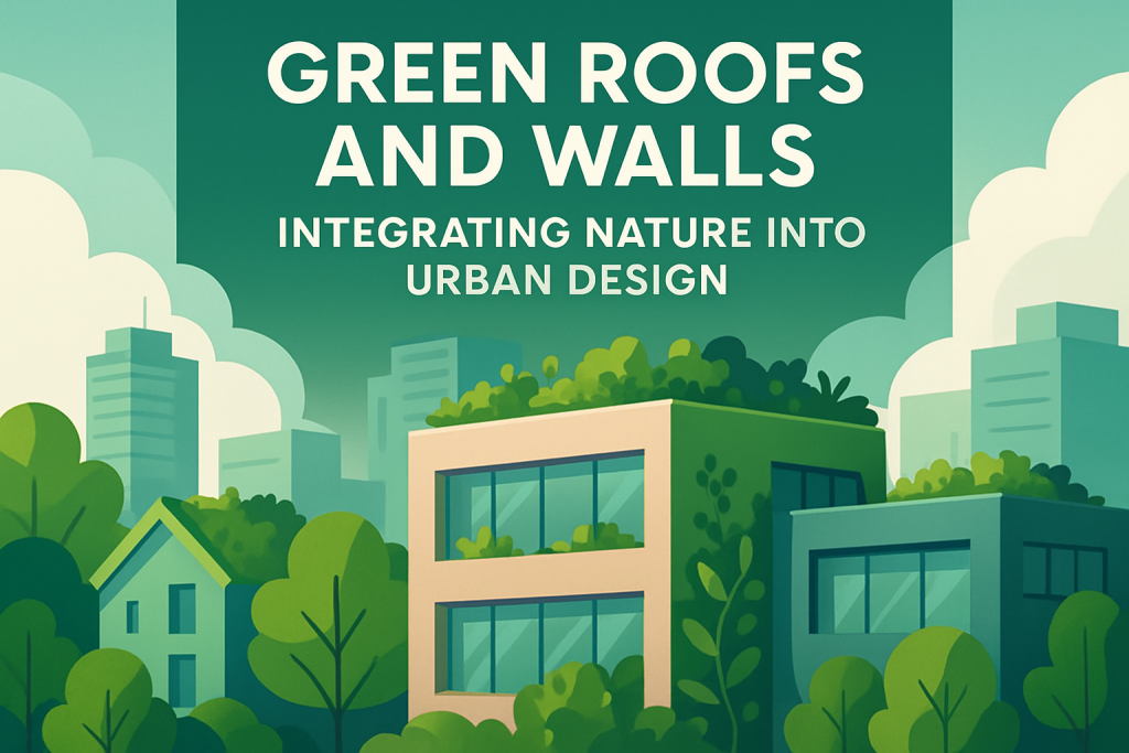 Green Urban Decor Ideas Reference: Green Roofs And Walls Integrating Nature Into Urban Design