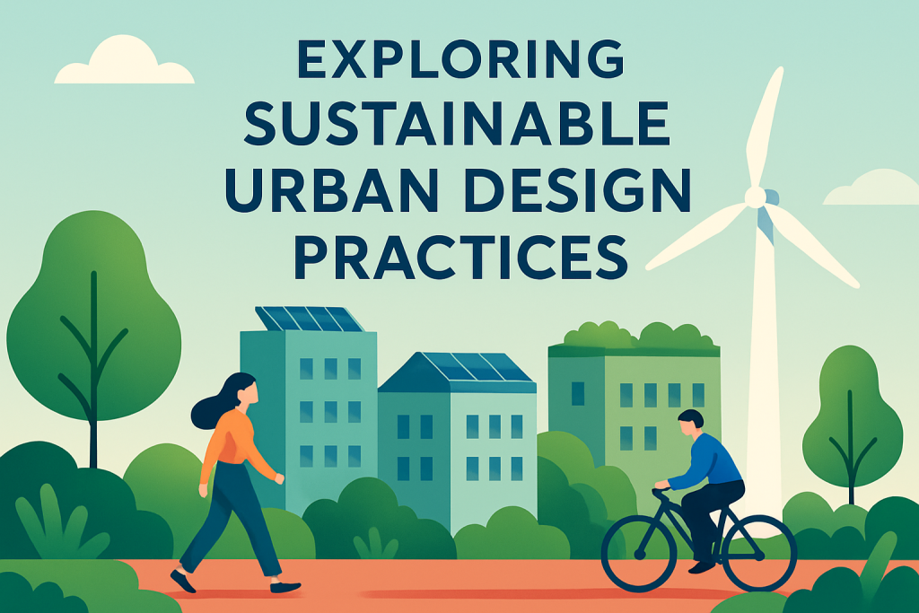 Urban Sustainable Urban Planning Practices Reference: Exploring Sustainable Urban Design Practices
