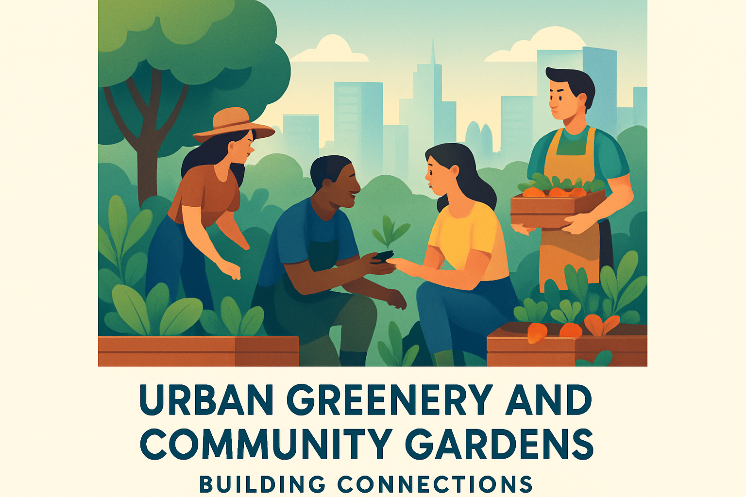 Urban Greenery and Community Gardens: Building Connections