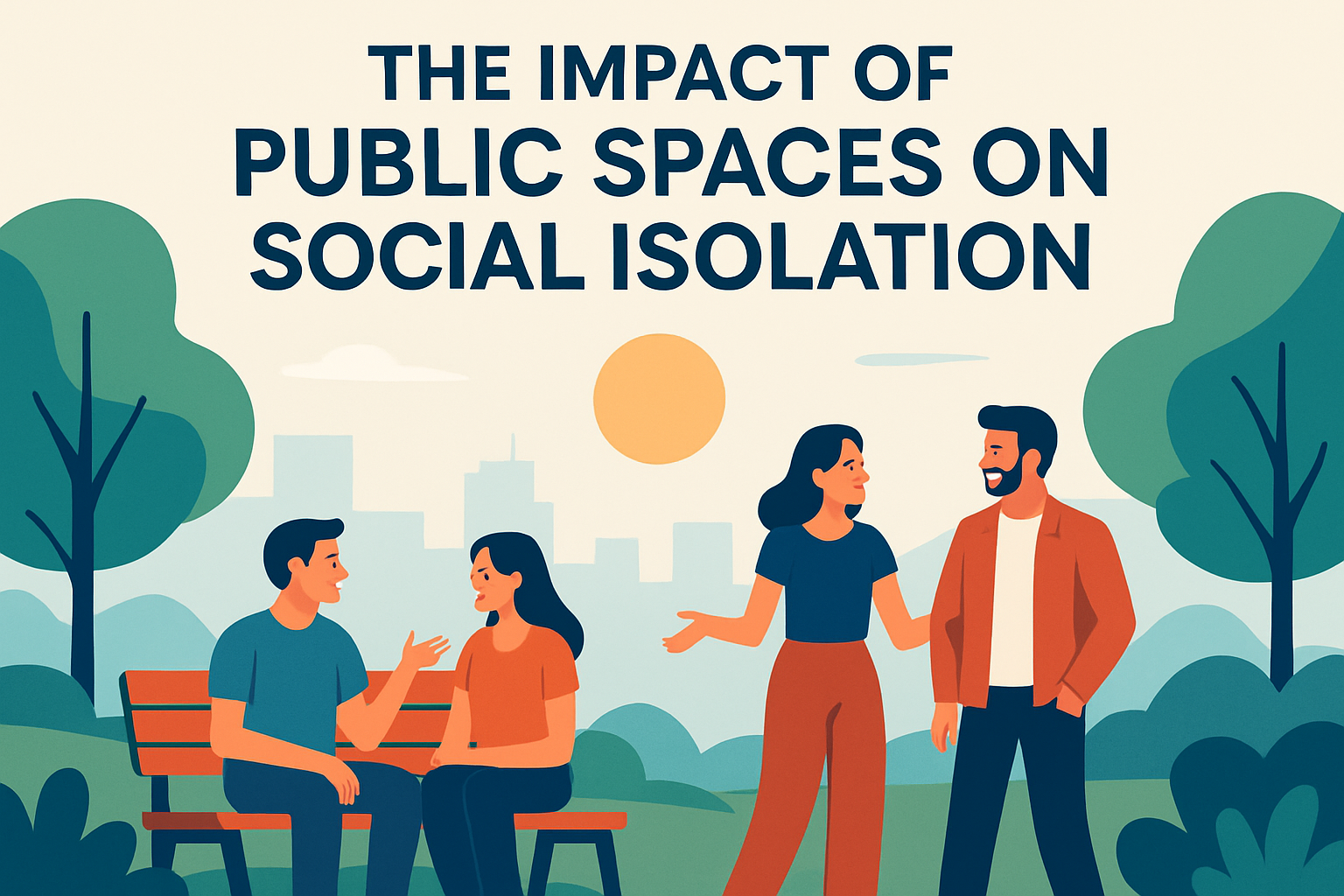 The Impact of Public Spaces on Social Isolation