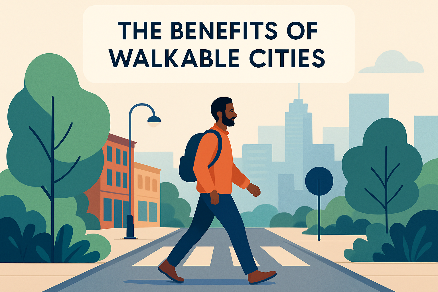 The Benefits of Walkable Cities