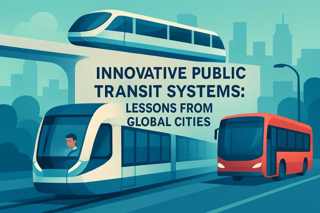 Innovative Public Transit Systems: Lessons from Global Cities ...