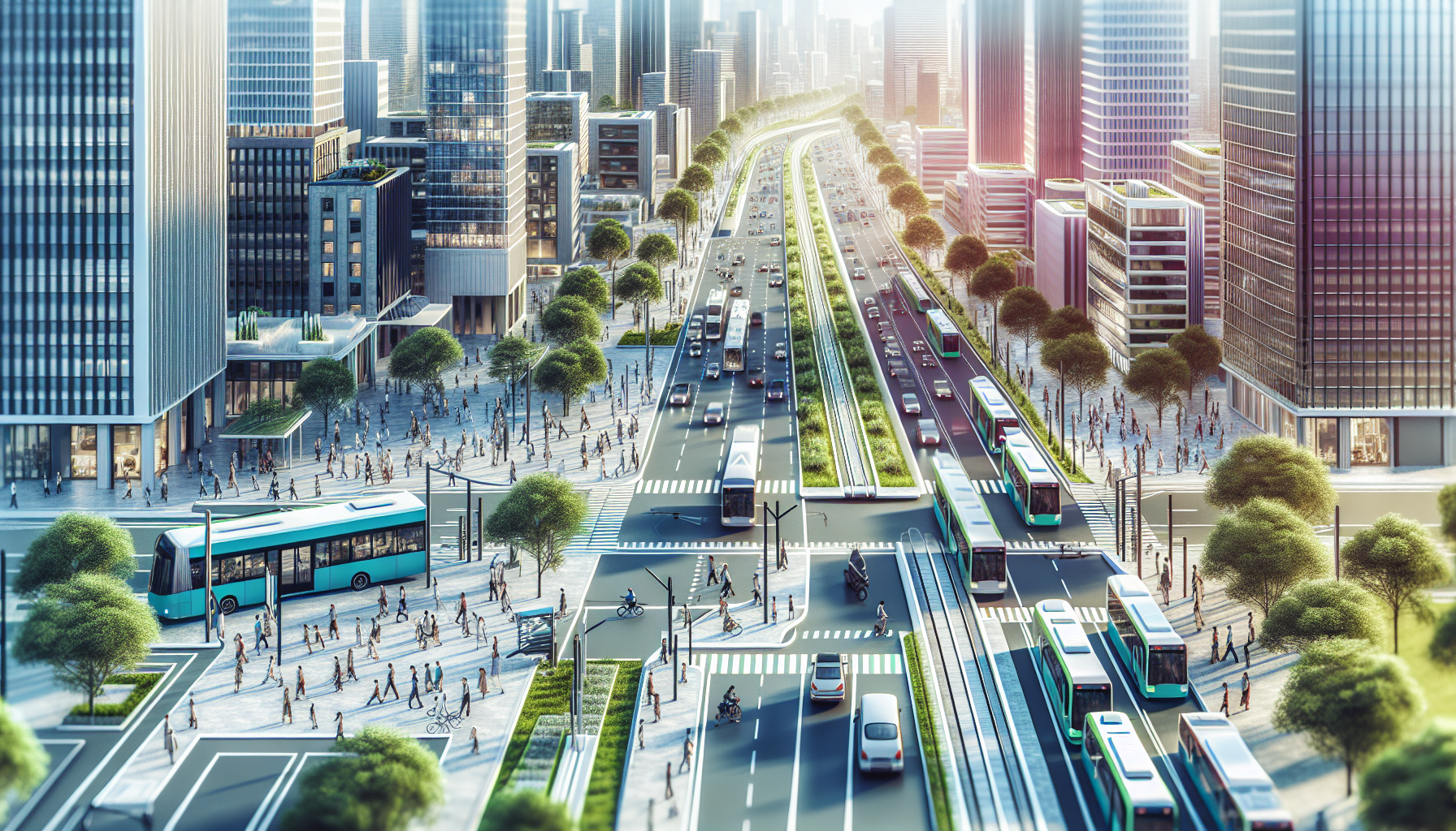 The Role of Urban Mobility in Shaping Cityscapes