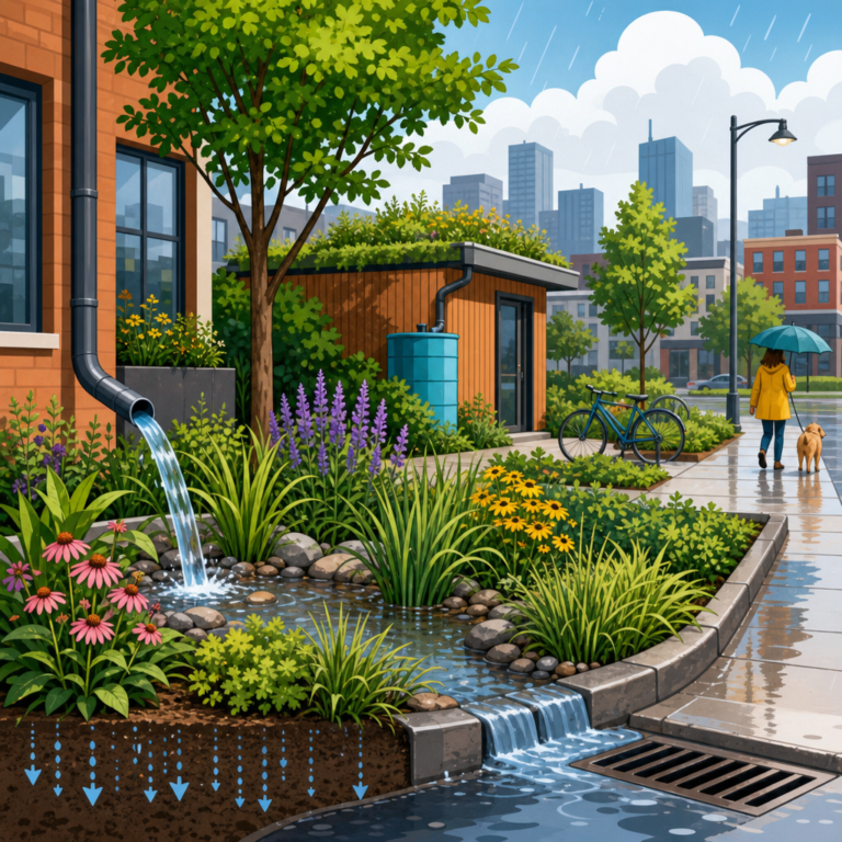Stormwater Solutions for Small Urban Sites | Green Design