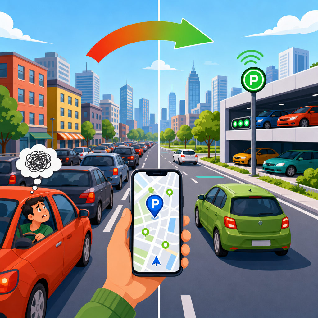 Smart Parking Systems: Do They Reduce Cruising and Congestion?