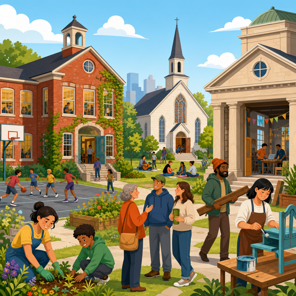 Vacant Schools, Churches, and Civic Buildings: Community Reuse Strategies