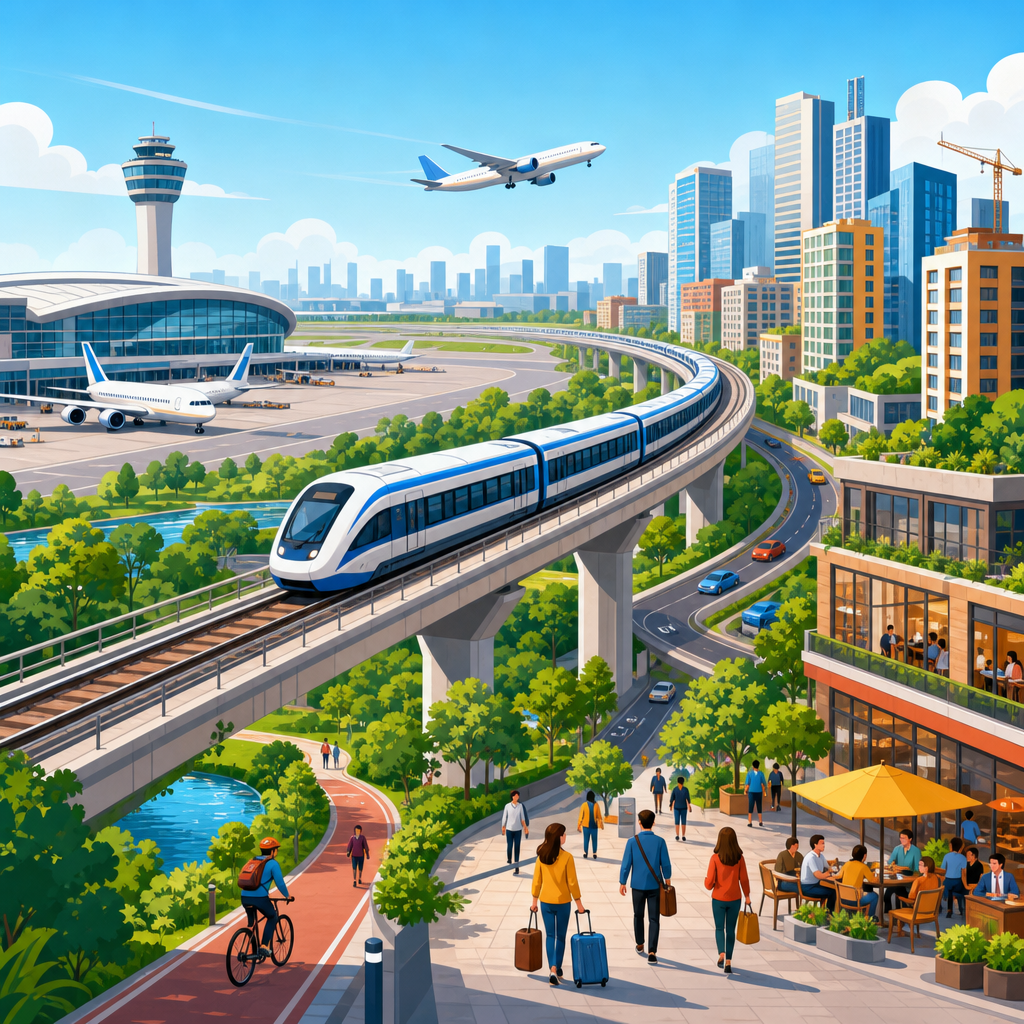 Airport Connector Projects and Their Urban Development Spillovers