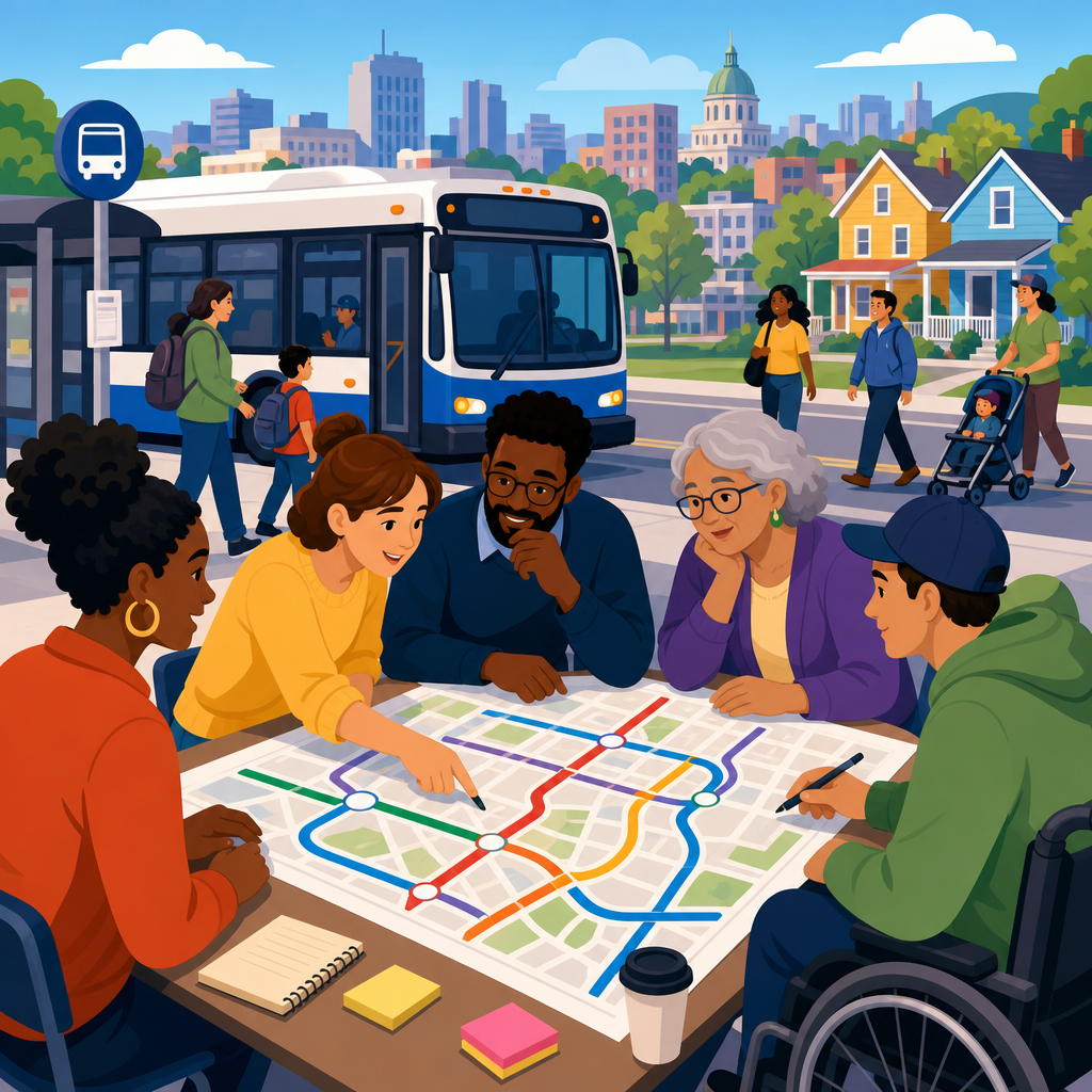 Bus Network Redesign: How Agencies Rethink Coverage, Ridership, and Equity