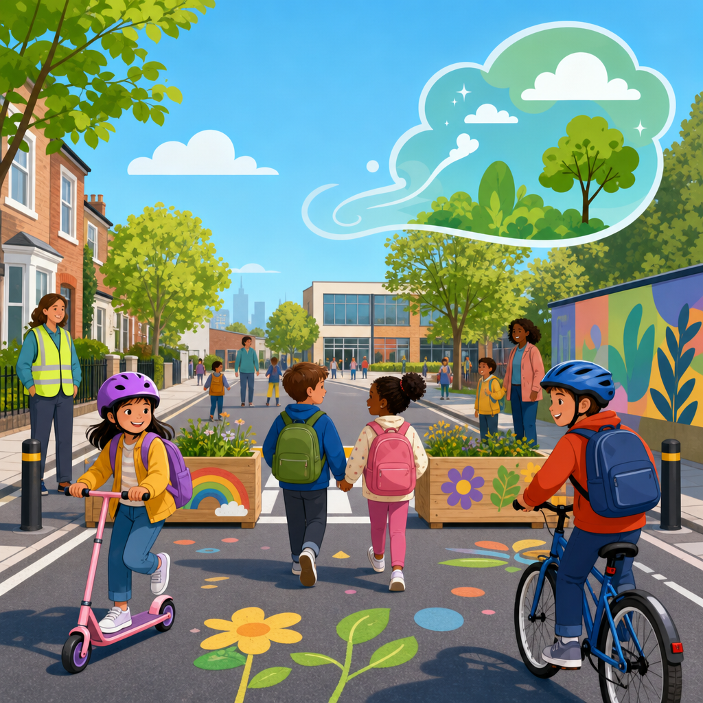 How School Streets Improve Safety and Air Quality