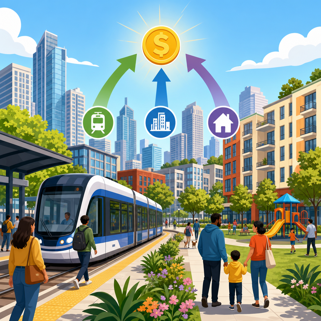Land Value Capture for Transit and Affordable Housing