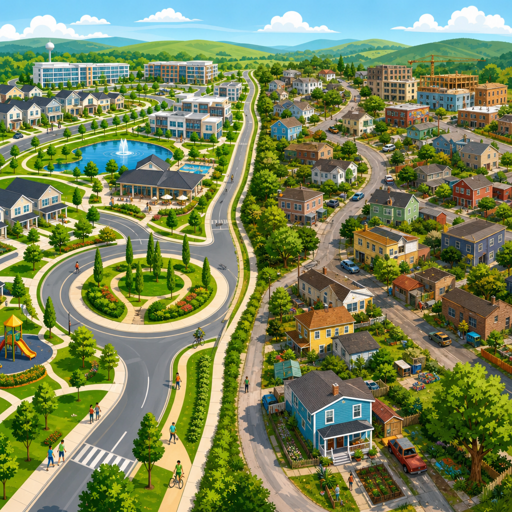 Master Planned Communities vs Incremental Neighborhood Growth