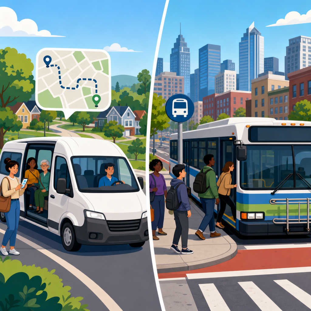 Microtransit: Where It Works and Where Fixed Routes Still Win