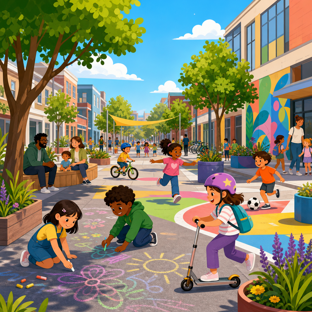 School Streets and Car-Free Plazas: Reclaiming Space for Children