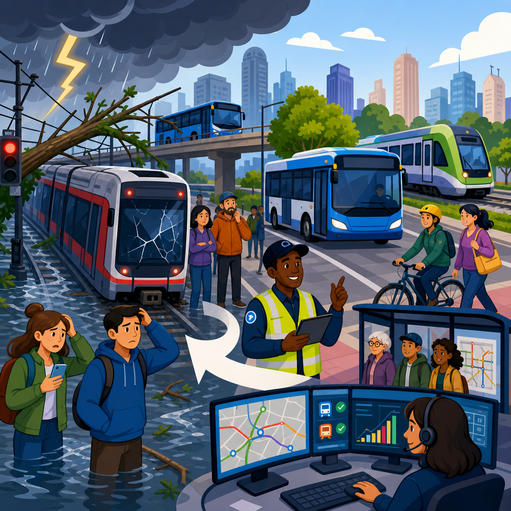 The Resilience Problem in Public Transit Operations