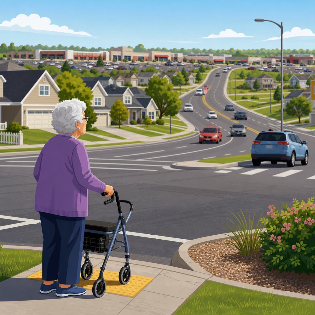 The Challenge of Aging in Place in Auto-Oriented Suburbs