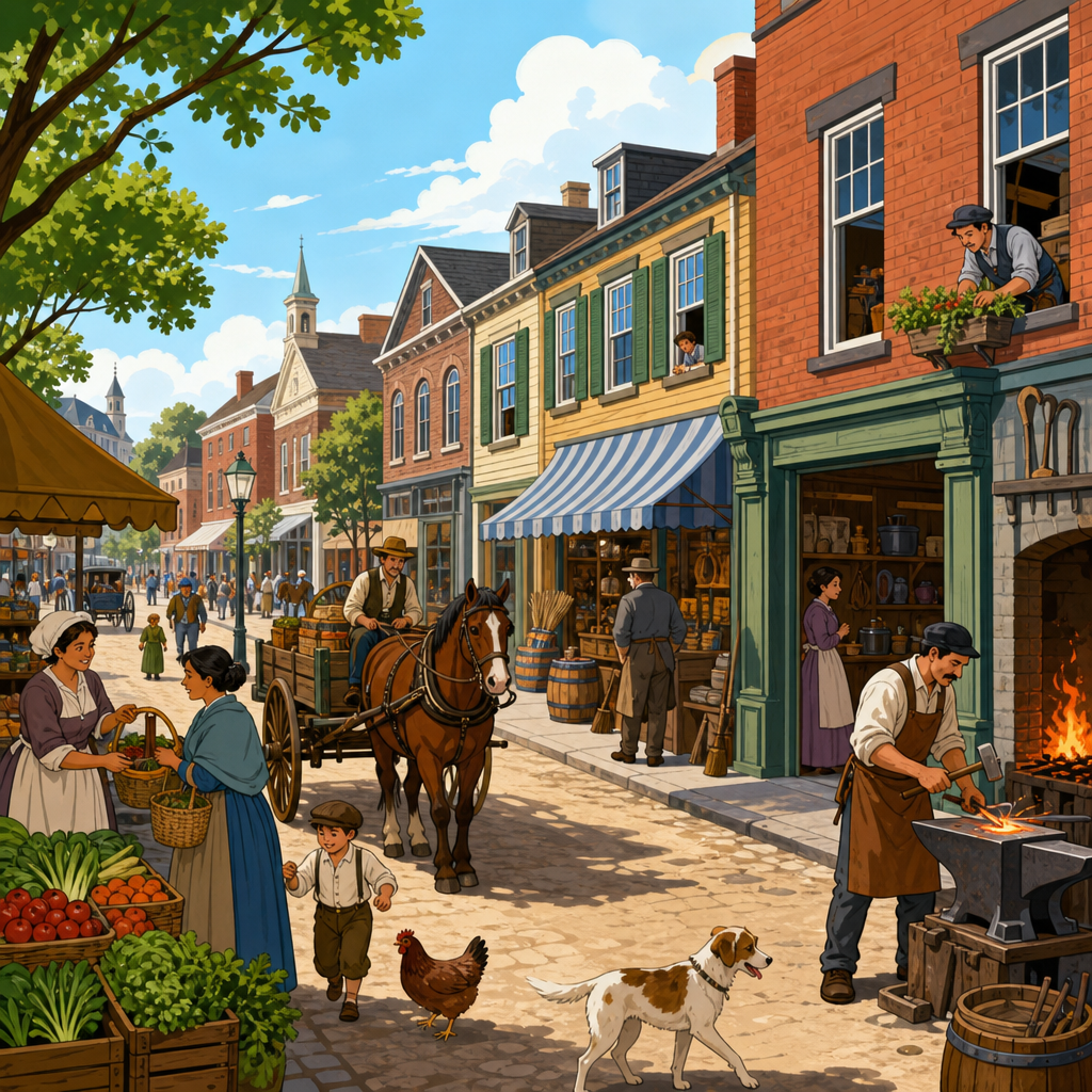 The History of Mixed-Use Streets Before Modern Zoning Separated Uses