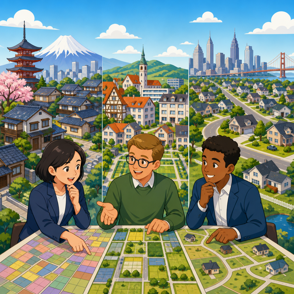 Comparing Land Assembly Practices in Japan, Germany, and the United States